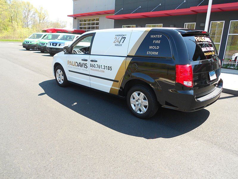 Paudavis vehicle wrap