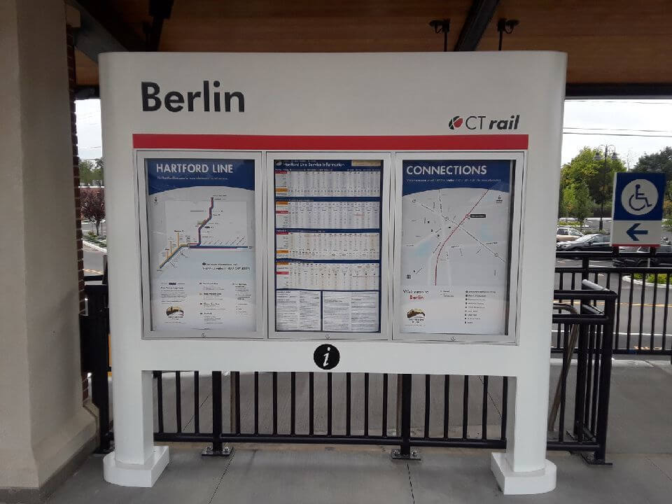 Berlin Map Signage