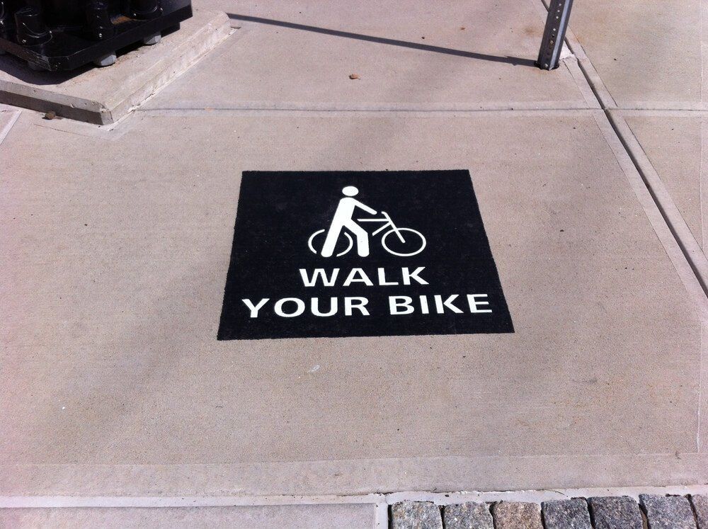 Bike Trail Signs