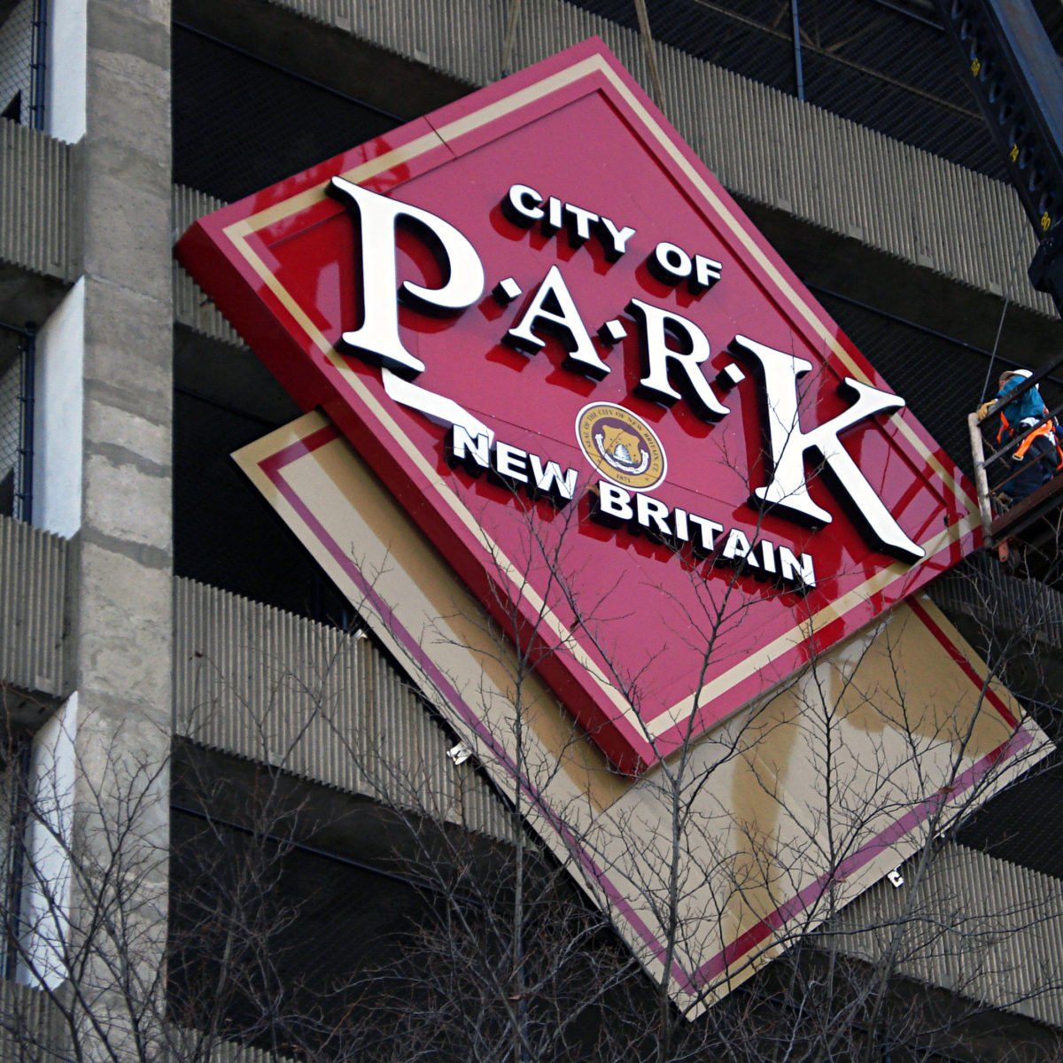 City of New Britain Sign