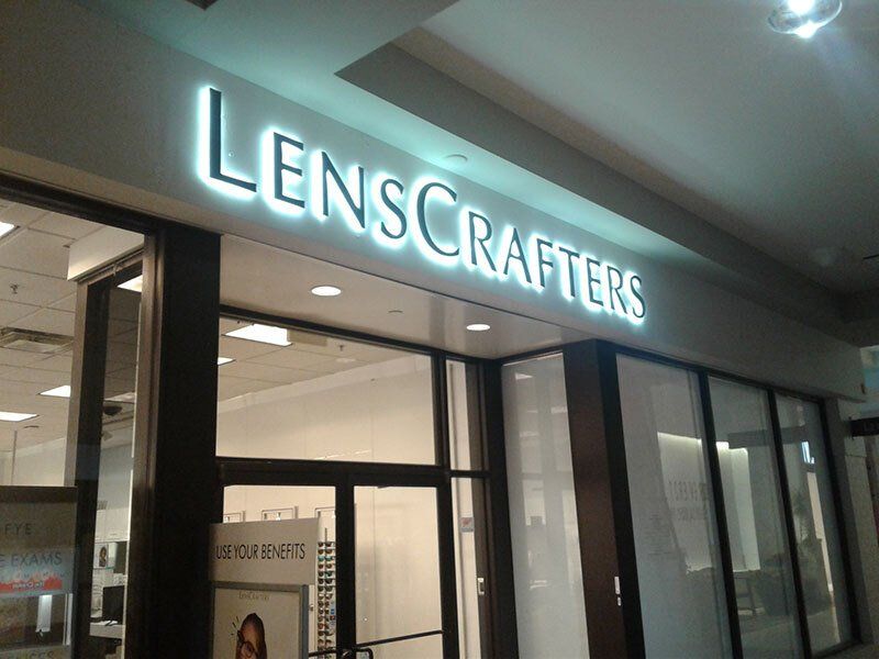 LensCrafters Sign