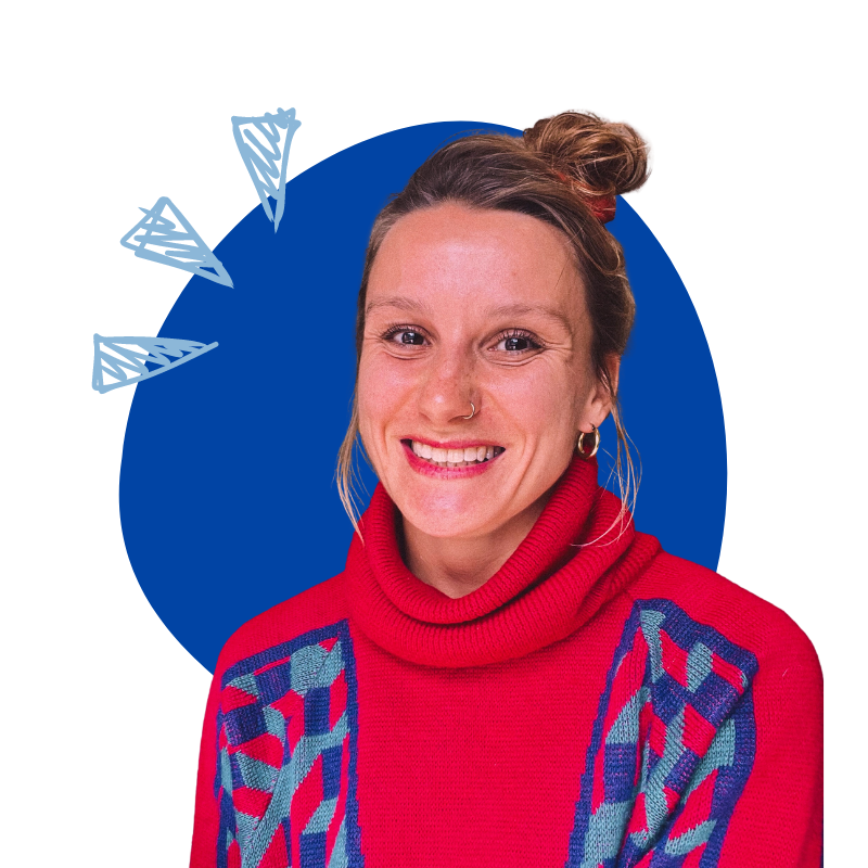 Grafikdesignerin Anne-Sophie Velten