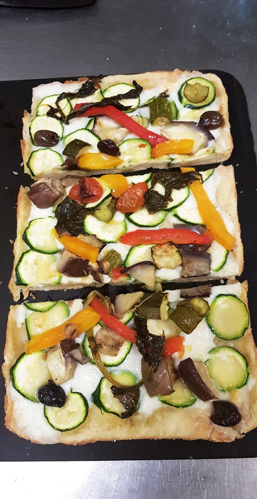 focaccia verdure
