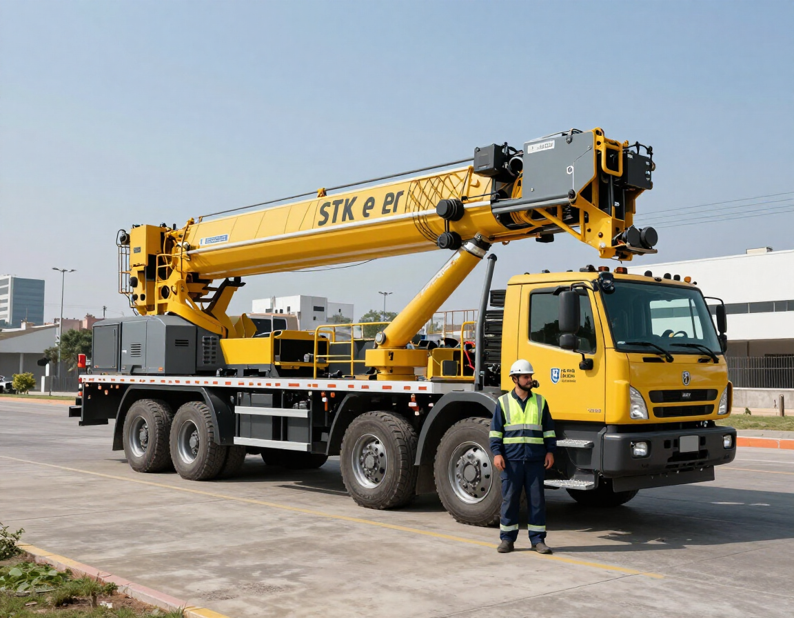 Grúa industrial en proyecto SELEK