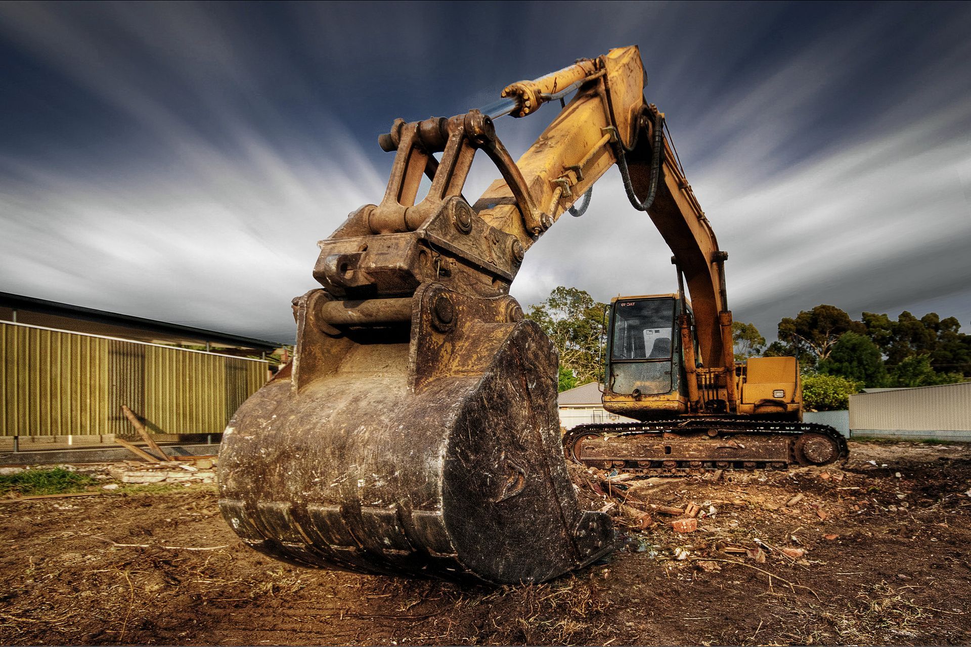 Excavator — Dade City, FL — Charlie Brown's Hauling & Demolition Inc