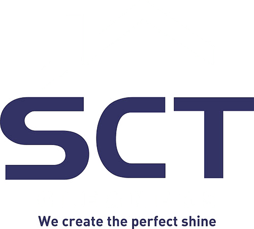 SCT Cleaners logo footer