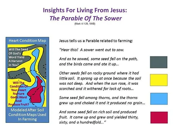 Living from Jesus Insight Chart
