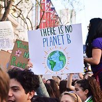 People Protesting for Earth