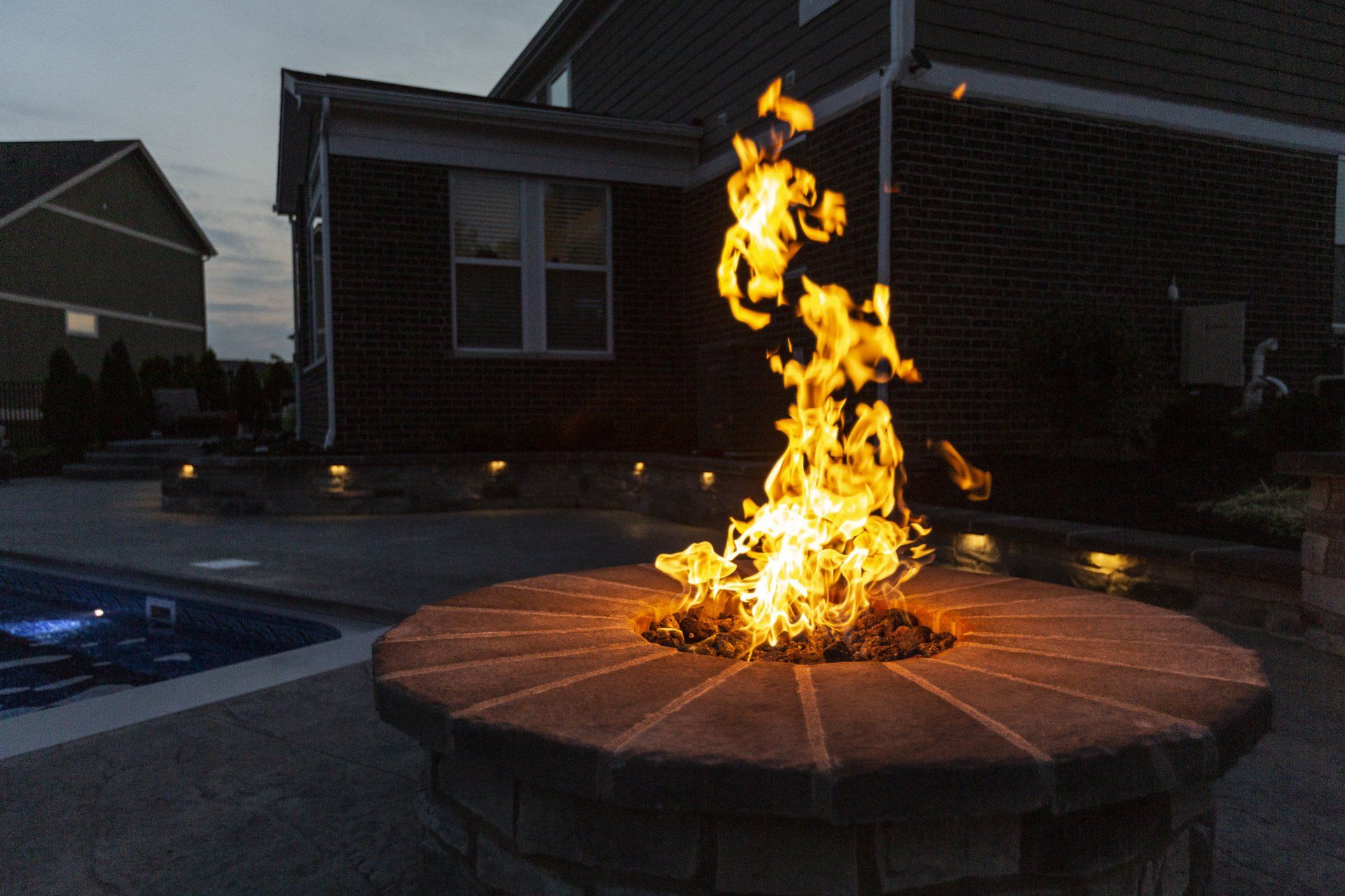 Outdoor Fireplace Columbus Ohio