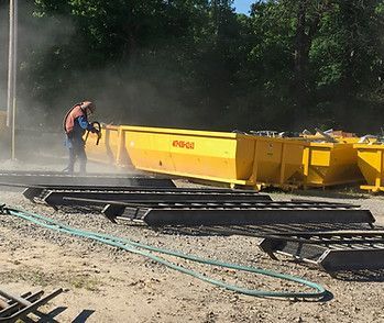 Sandblasting services