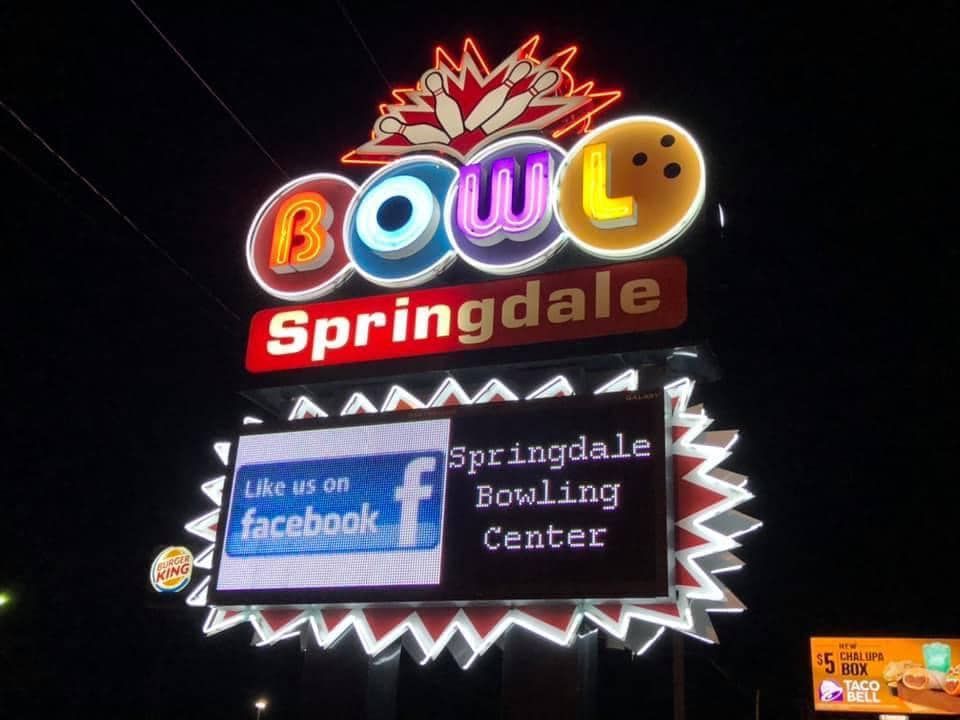 springdale bowling center