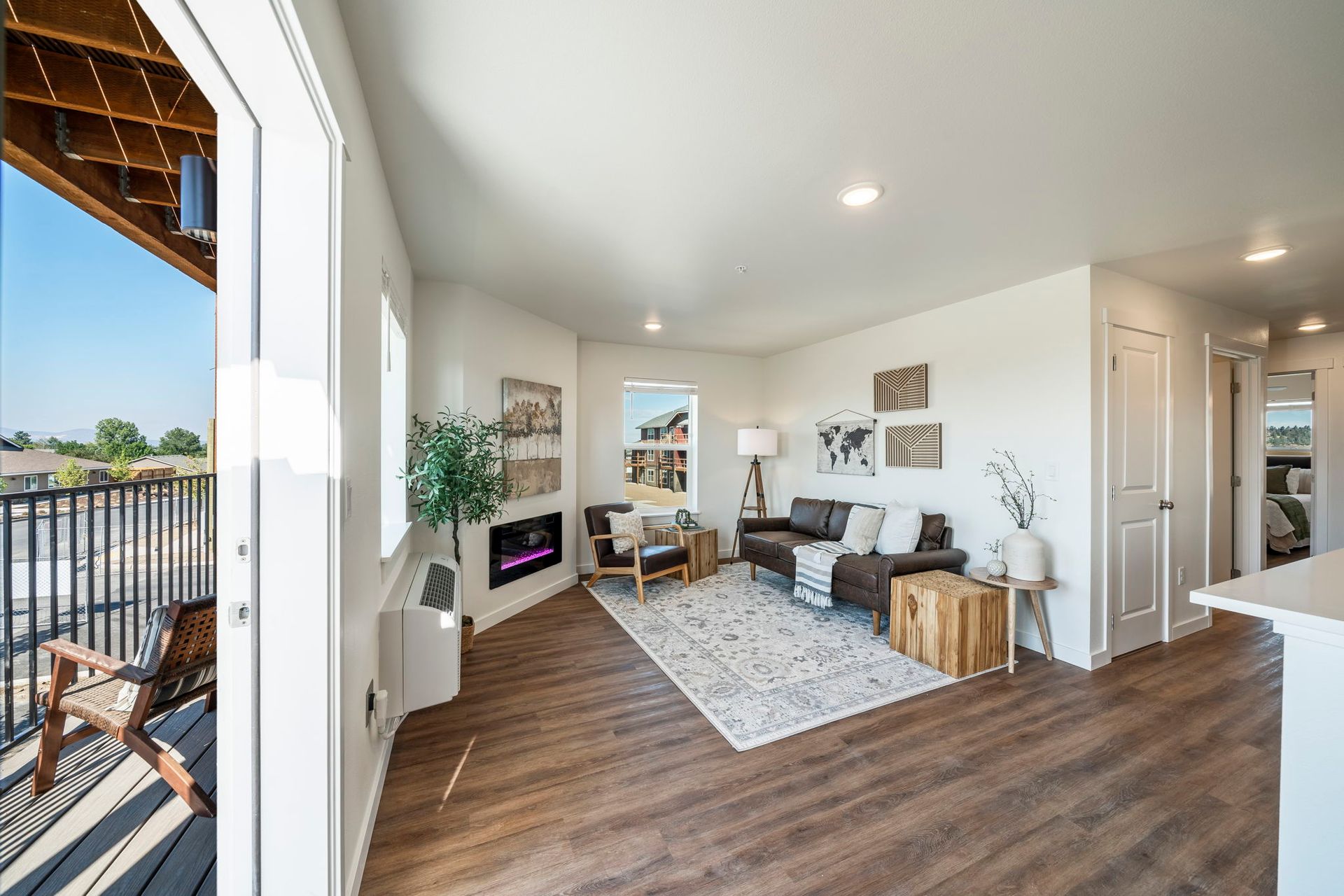 North 88 Apartments living space