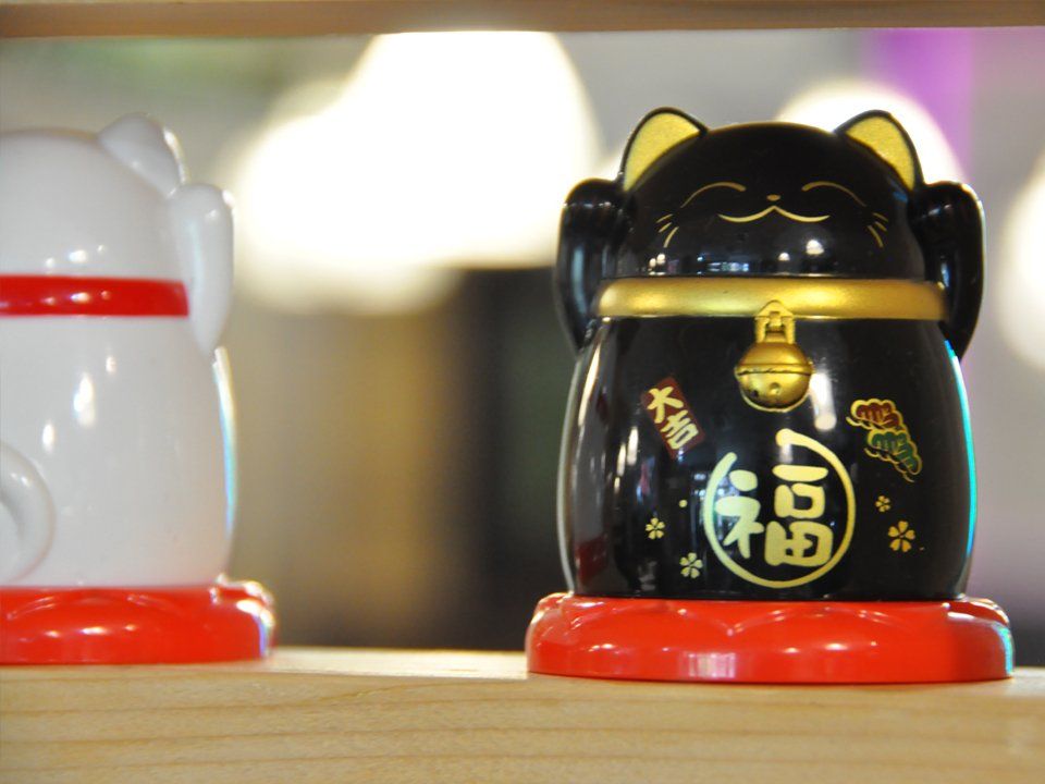 gatto della fortuna neko neko