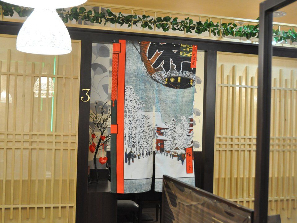 Interno ristorante giapponese