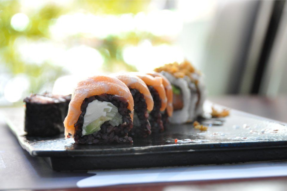 sushi riso nero