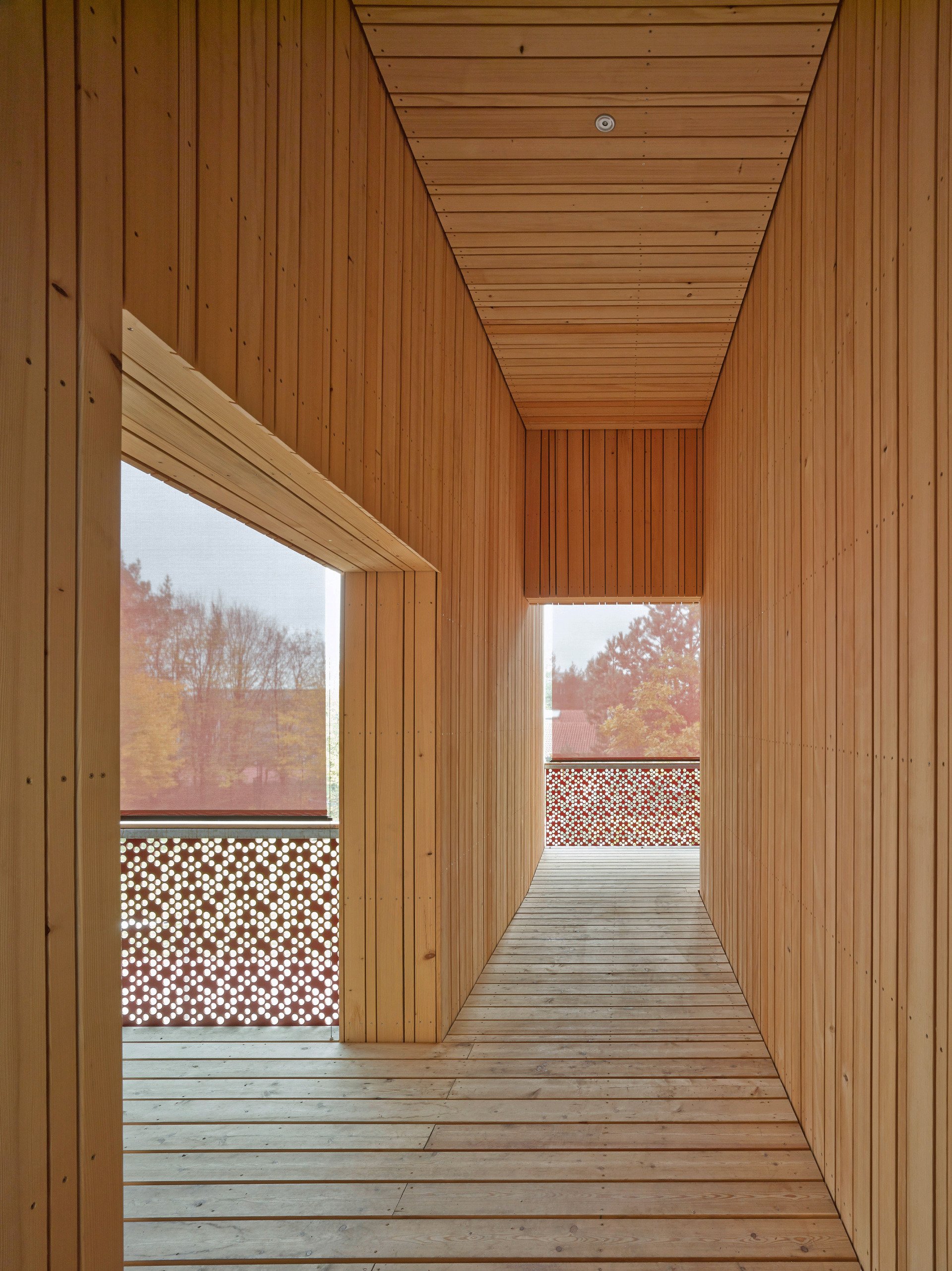 Architektur Holzbau Kindergarten