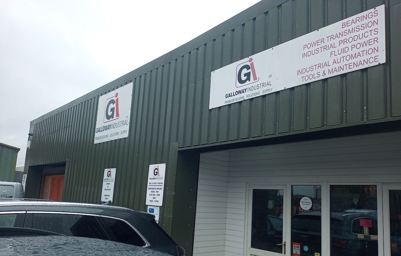 Galloway Industrial Ltd stock a huge range of engineering, industrial and technical products from their premises at Dargavel Stores, Lockerbie Road, Dumfries