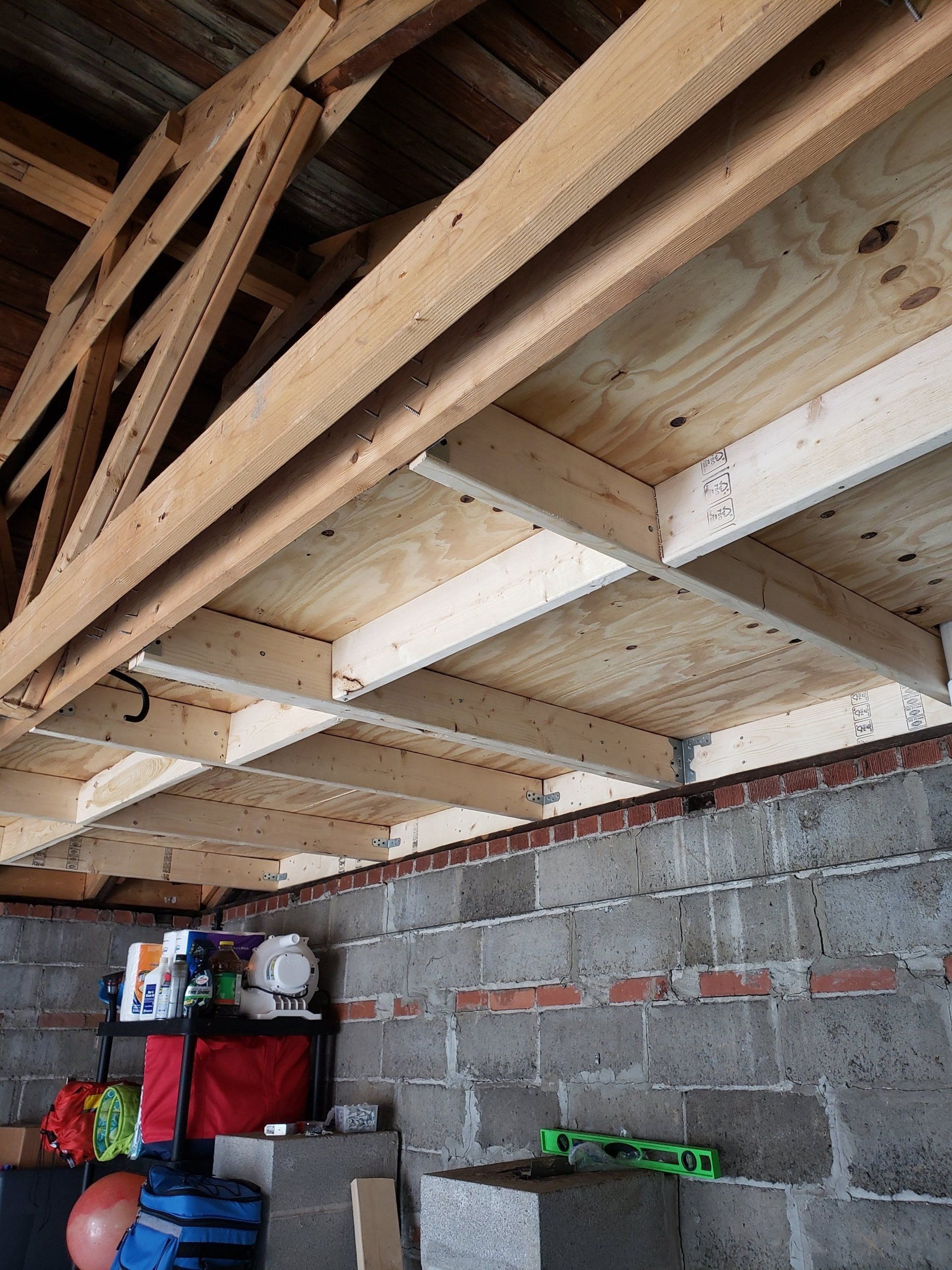 Ceiling Support — Buffalo, NY — Buffalo Girl Home Inspection