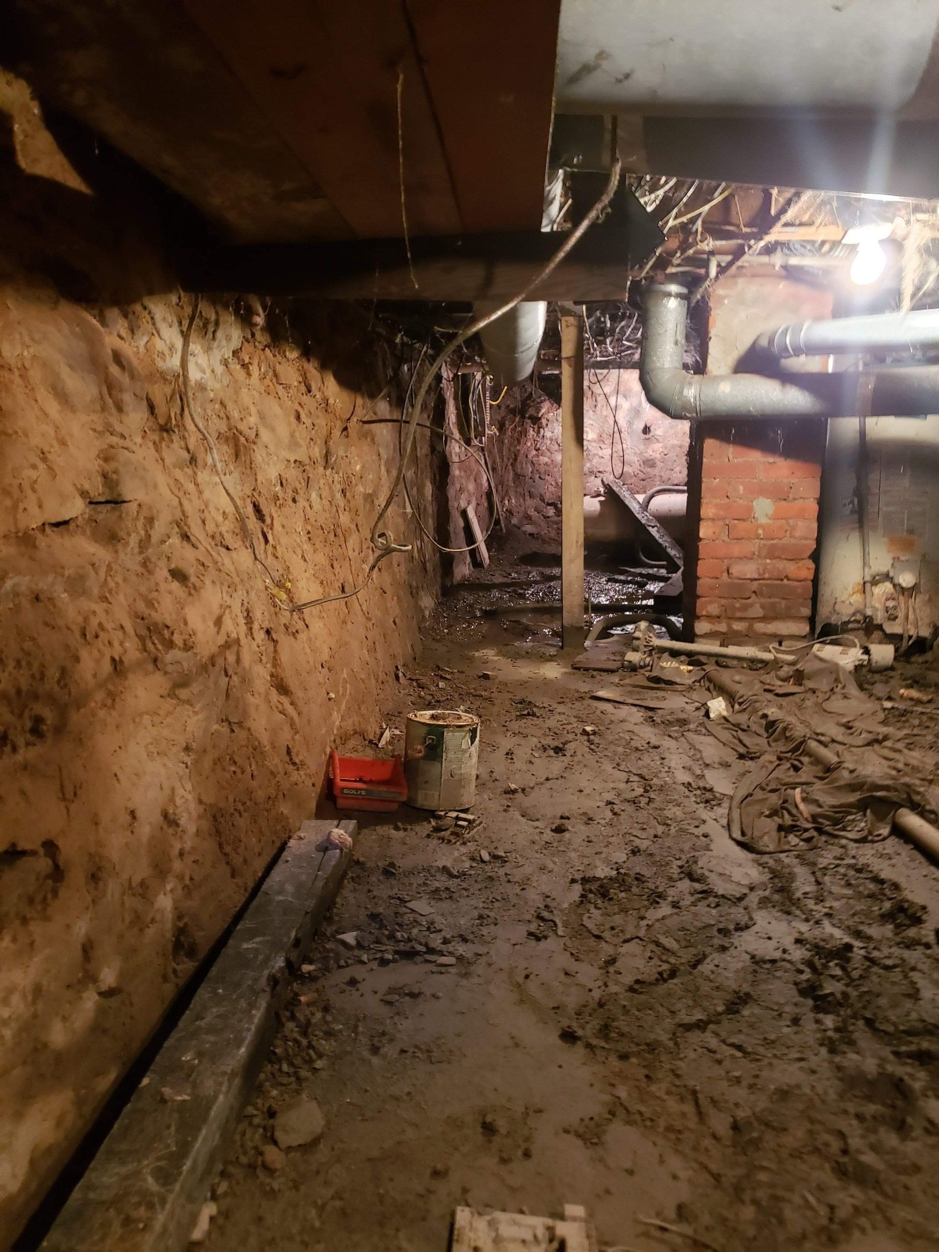 Foundation with Soil — Buffalo, NY — Buffalo Girl Home Inspection