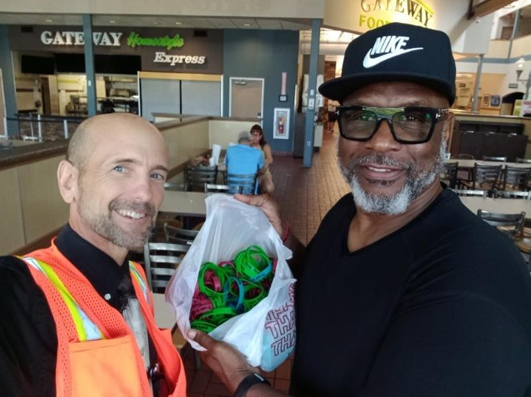 Chaplain serving travelers—Breezewood Trucker/Traveler Ministry