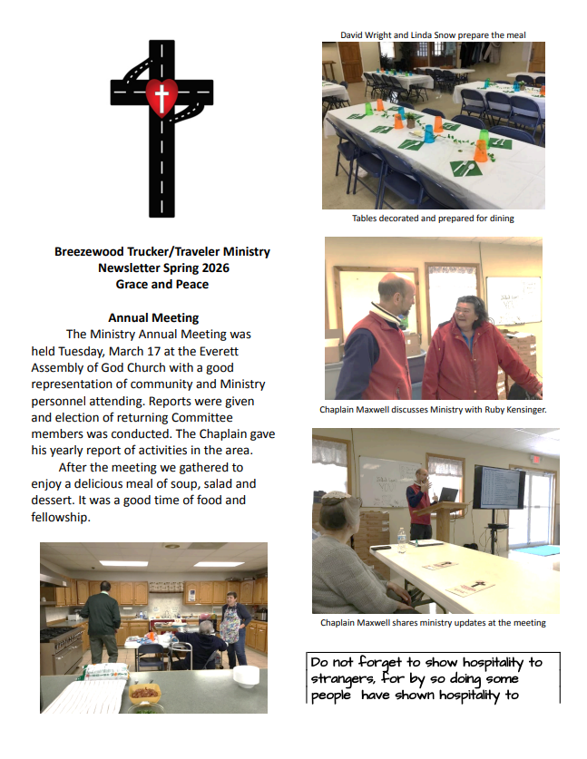Breezewood Trucker/Traveler Ministry