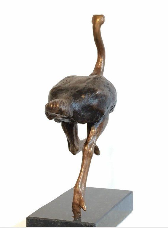 bronzen beeld wildlife afrika