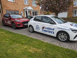 Fleet of vans for parcel delivery