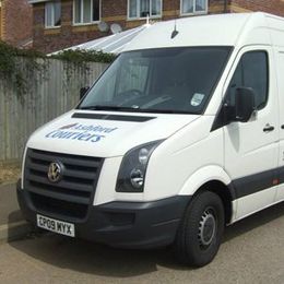 Parcel delivery van