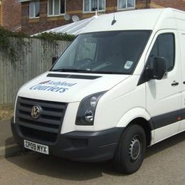 Parcel delivery van