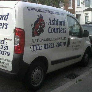 Van fleet for parcel delivery