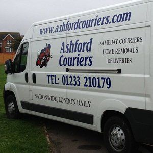 Fleet of vans for parcel delivery