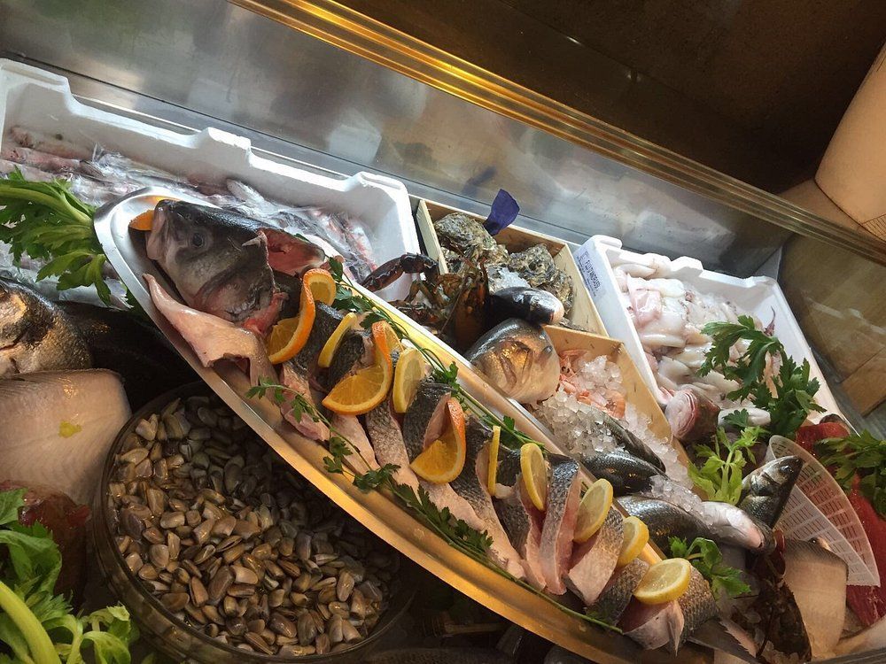 bancone gastronomia pesce