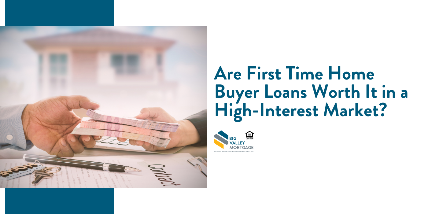 Hands exchanging money with a house in the background, text reads: 