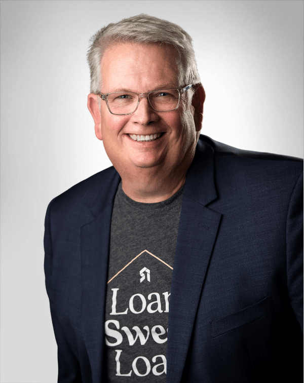 Steve Mahr wearing glasses and a loan shirt smiles for the camera | Best Mortgage Lender in Roseville, CA