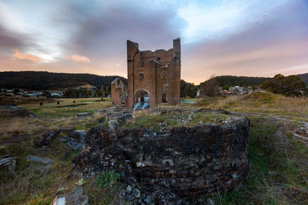 Iconic Lithgow Ironworks Blast Furnace — Plumbers in Lithgow, NSW