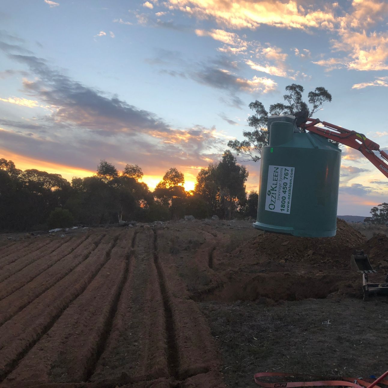 Installation Of Sewage Treatment System — Septic Systems in Bathurst, NSW