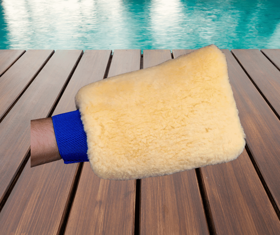 Deckmate Wash Mitt - Synthetic Lambs Wool