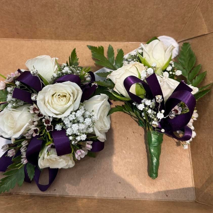Red Roses Clustered Together, With Green Foliage and White Baby's Breath — J'adore Flowers & Gifts Cairns in Earlville, QLD
