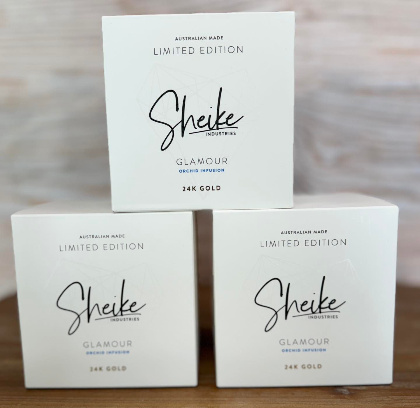 Three Sheike Candles in a Box — J'adore Flowers & Gifts Cairns in Edge Hill, QLD