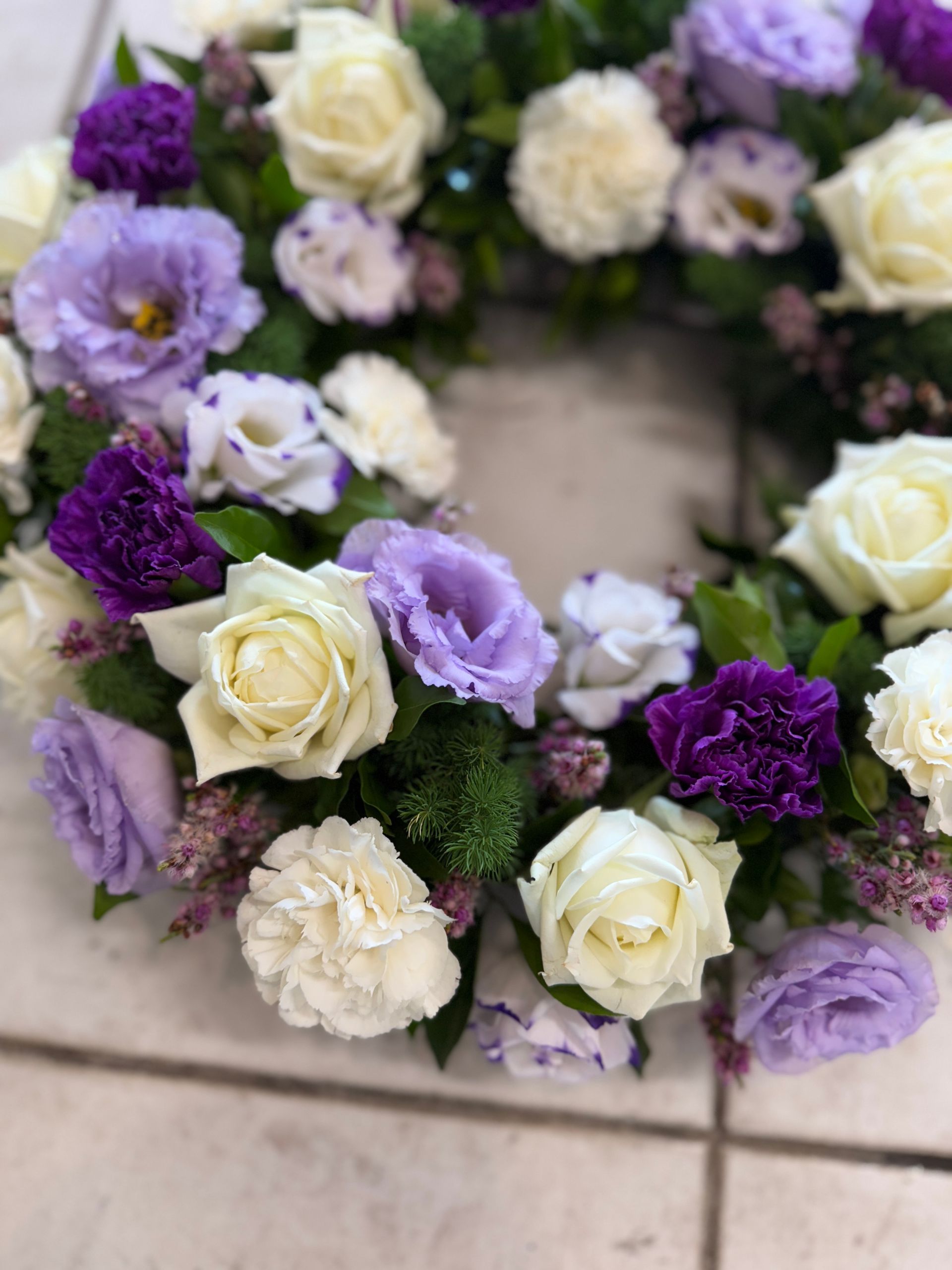Floral Arrangement in a White Square Box With a Tied Ribbon — J'adore Flowers & Gifts Cairns in Earlville, QLD