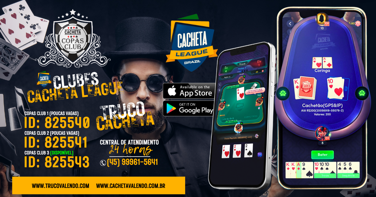 Jogar Truco Online - Cacheta League