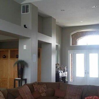 After-Living Room Painting in Riverdale, UT