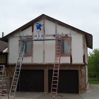 Before-Exterior House Painting in Riverdale, UT