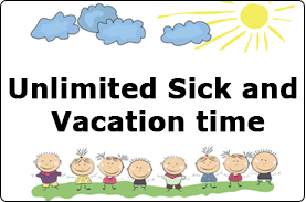 Unlimited Sick and Vacation Time