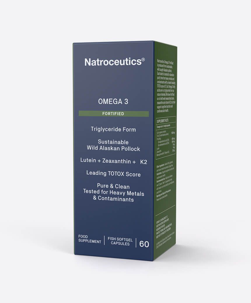 Natroceutics Omega 3 - Lutein Zeaxanthin K2 (Fortified) 60 sgels