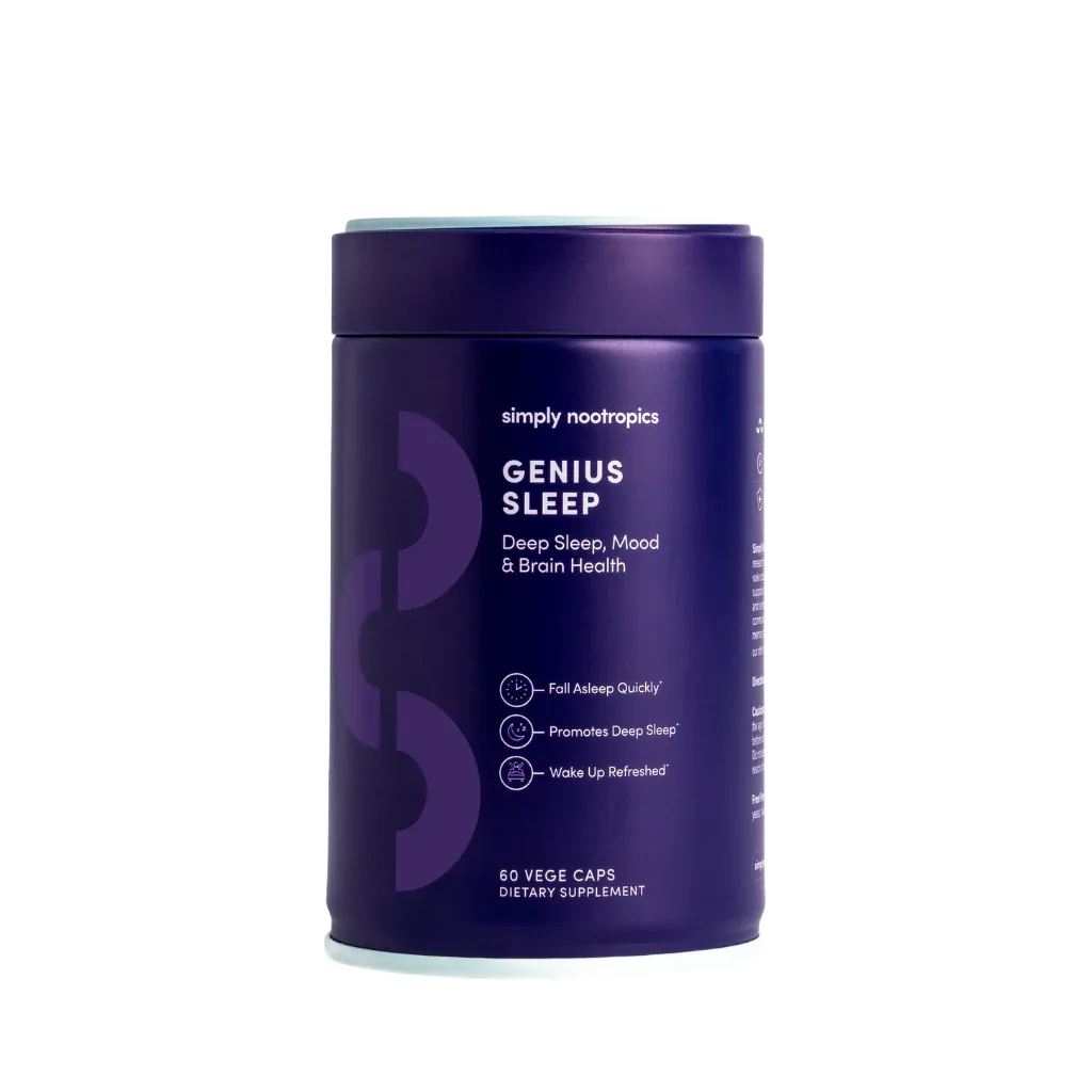 Simply Nootropics Genius Sleep 60 Capsules