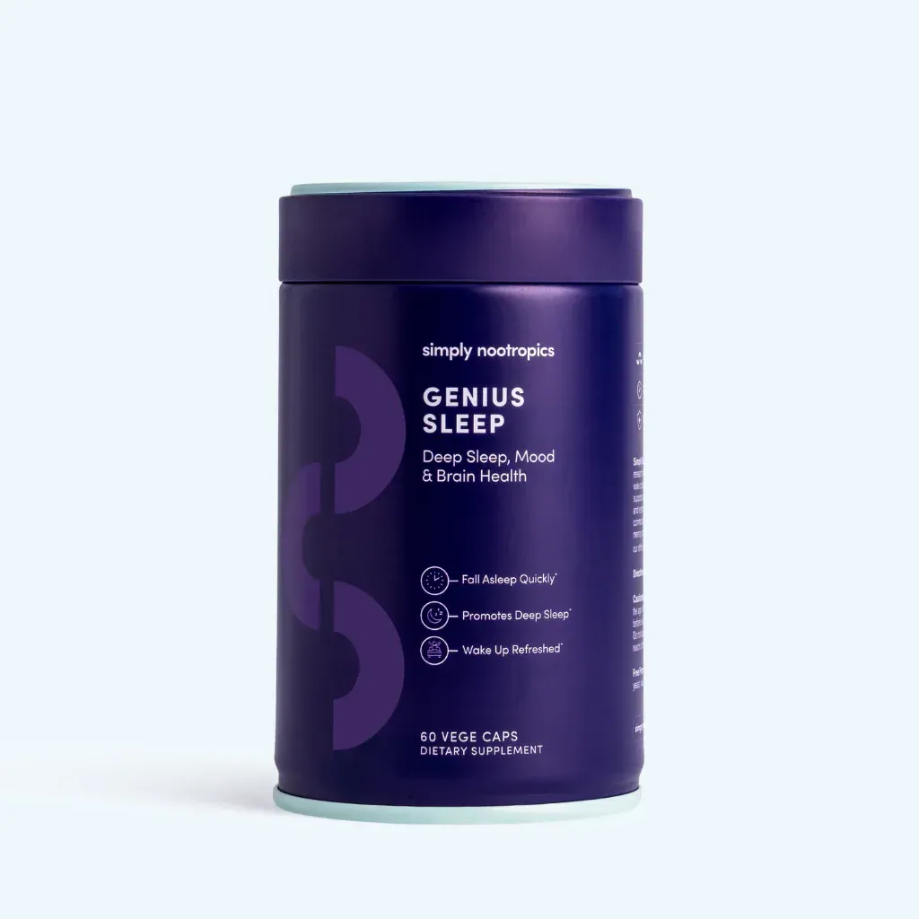 Simply Nootropics Genius Sleep 60 Capsules