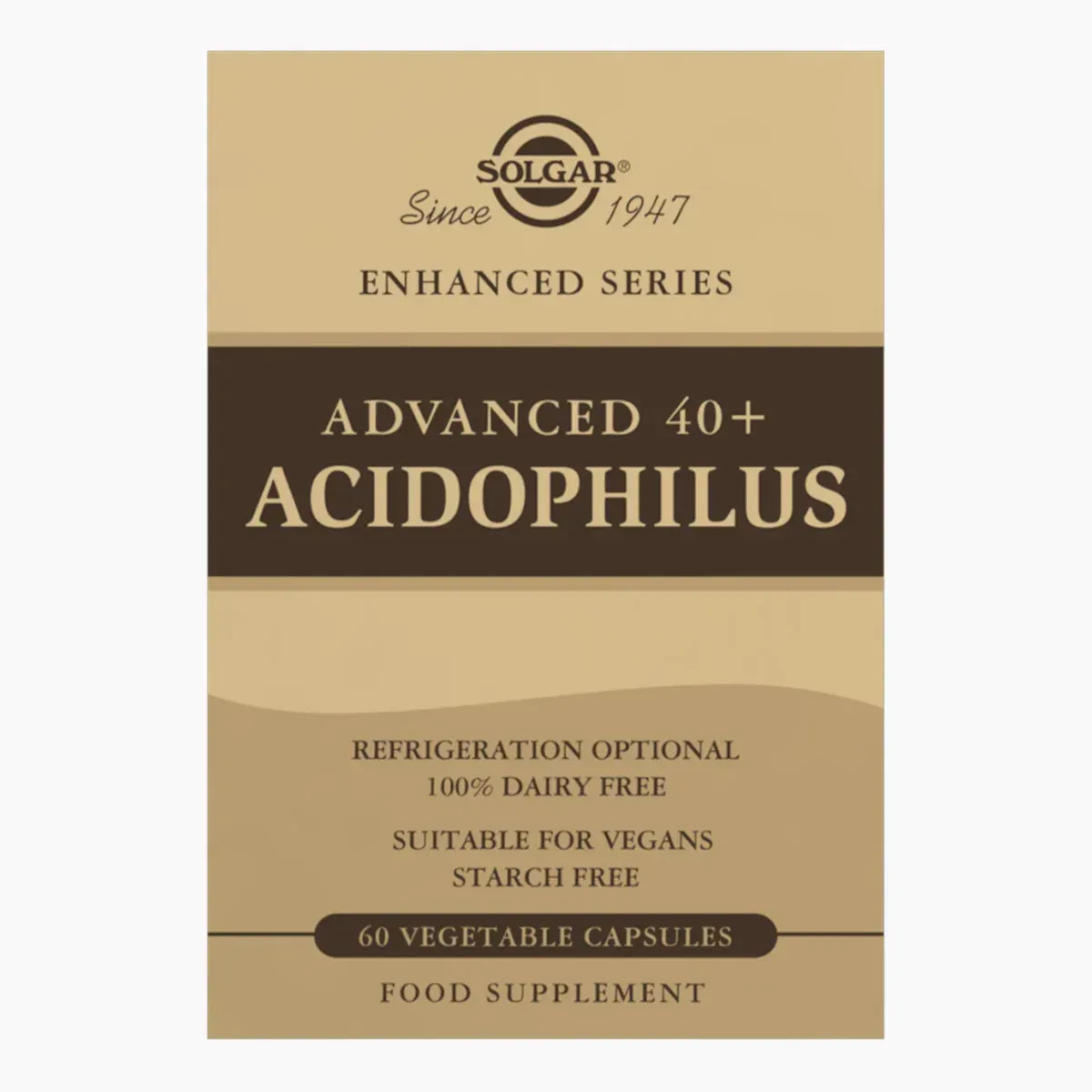 Solgar Adv 40+ Acidophilus 60 vcaps