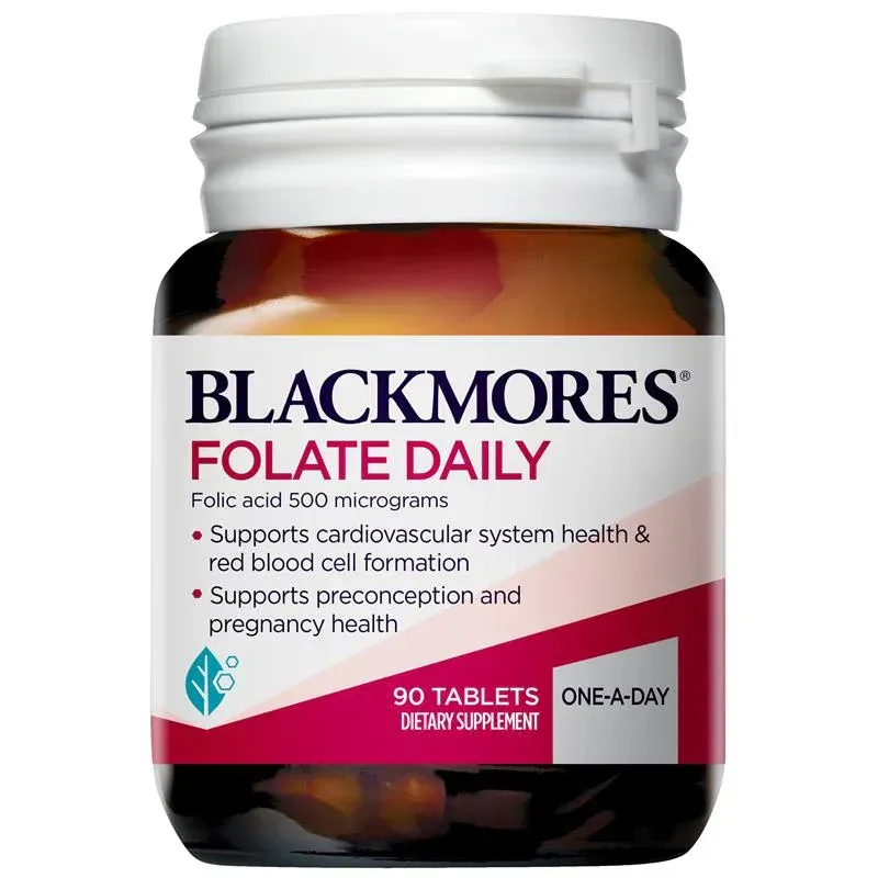 Blackmores Folate Daily 500mcg 90 tabs