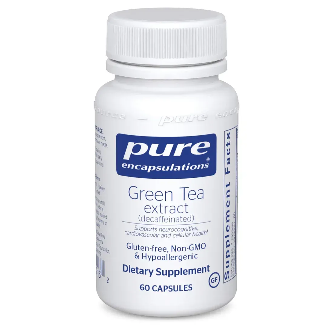 Pure Encapsulations Green Tea Extract (decaffeinated) 60 caps